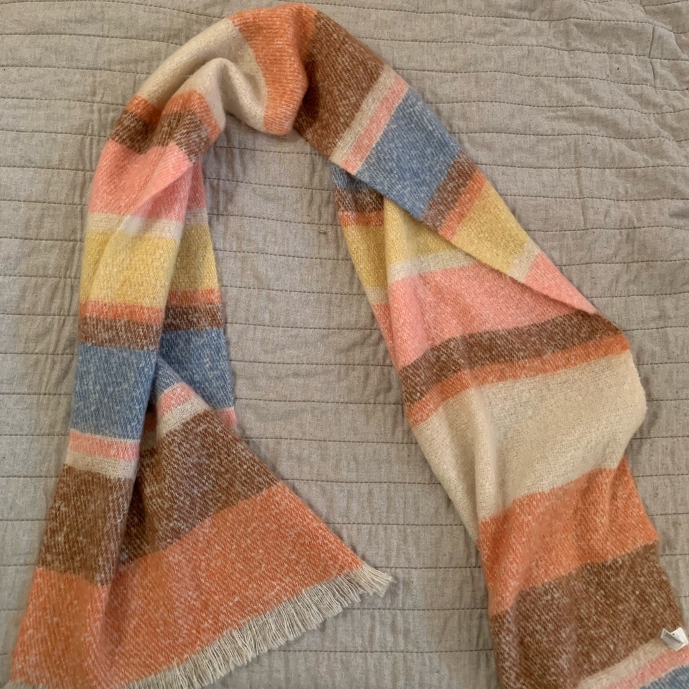 multi color scarf